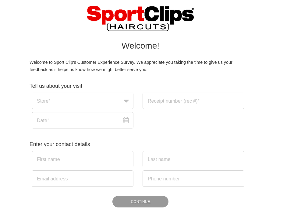 Sport Clips Survey