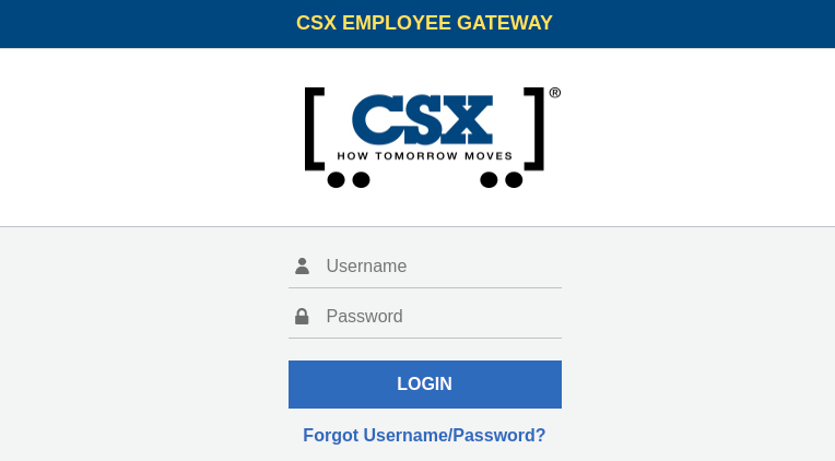 CSX EMPLOYEE GATEWAY