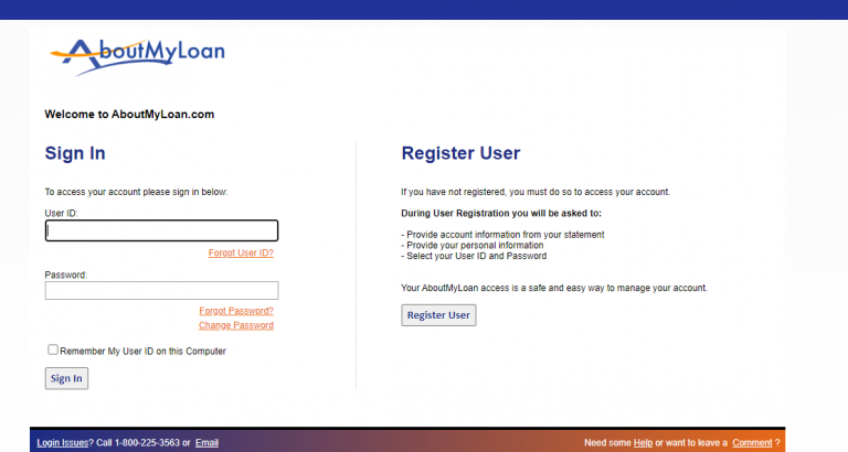 CSC Logic About My Loan account login