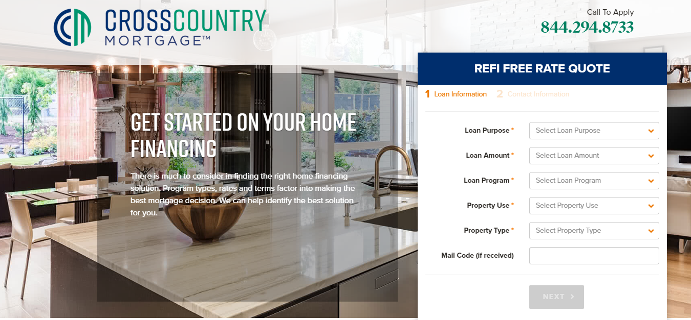 How to apply for a loan from CrossCountry Mortgage