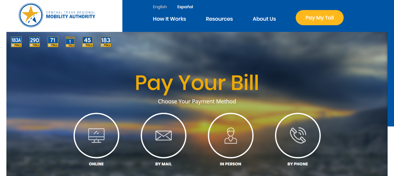 How to pay your Central Texas Regional Highway toll