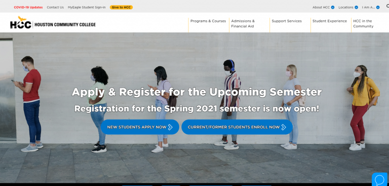 HCC Student portal