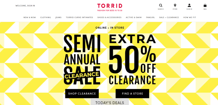 Torrid Customer Satisfaction Survey