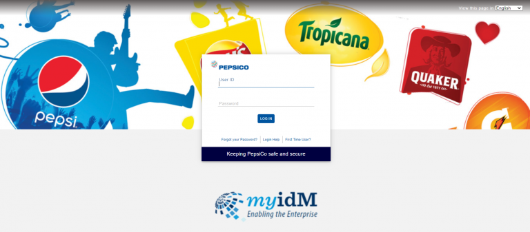 Pepsico login portal