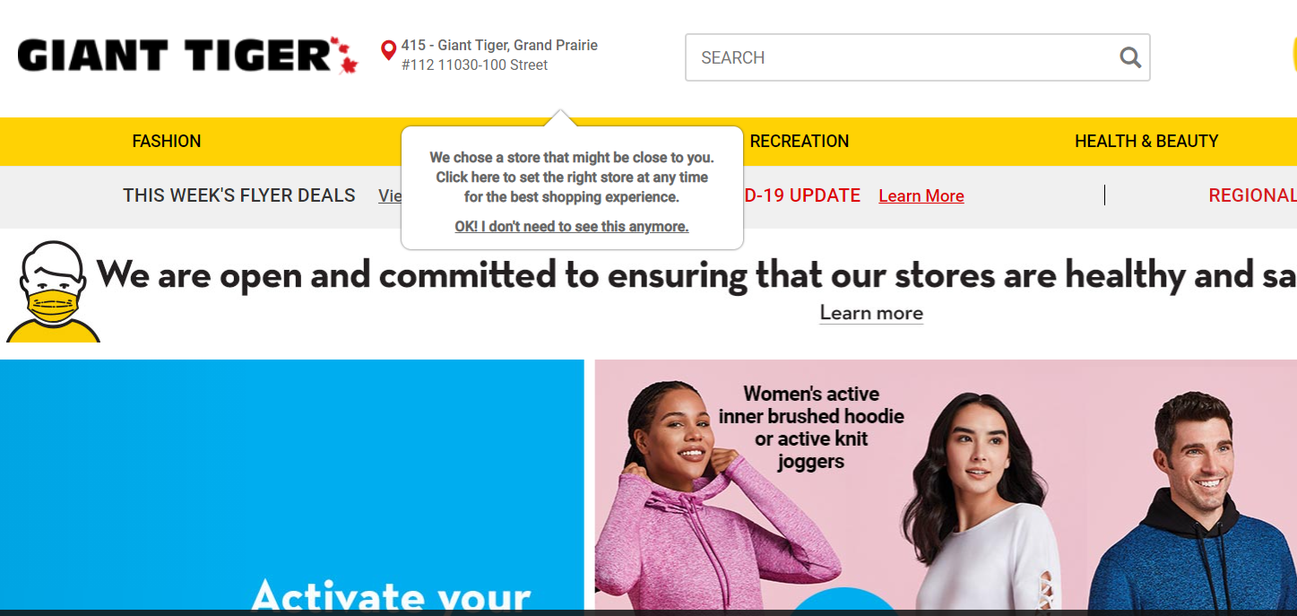 Giant Tiger Customer Survey