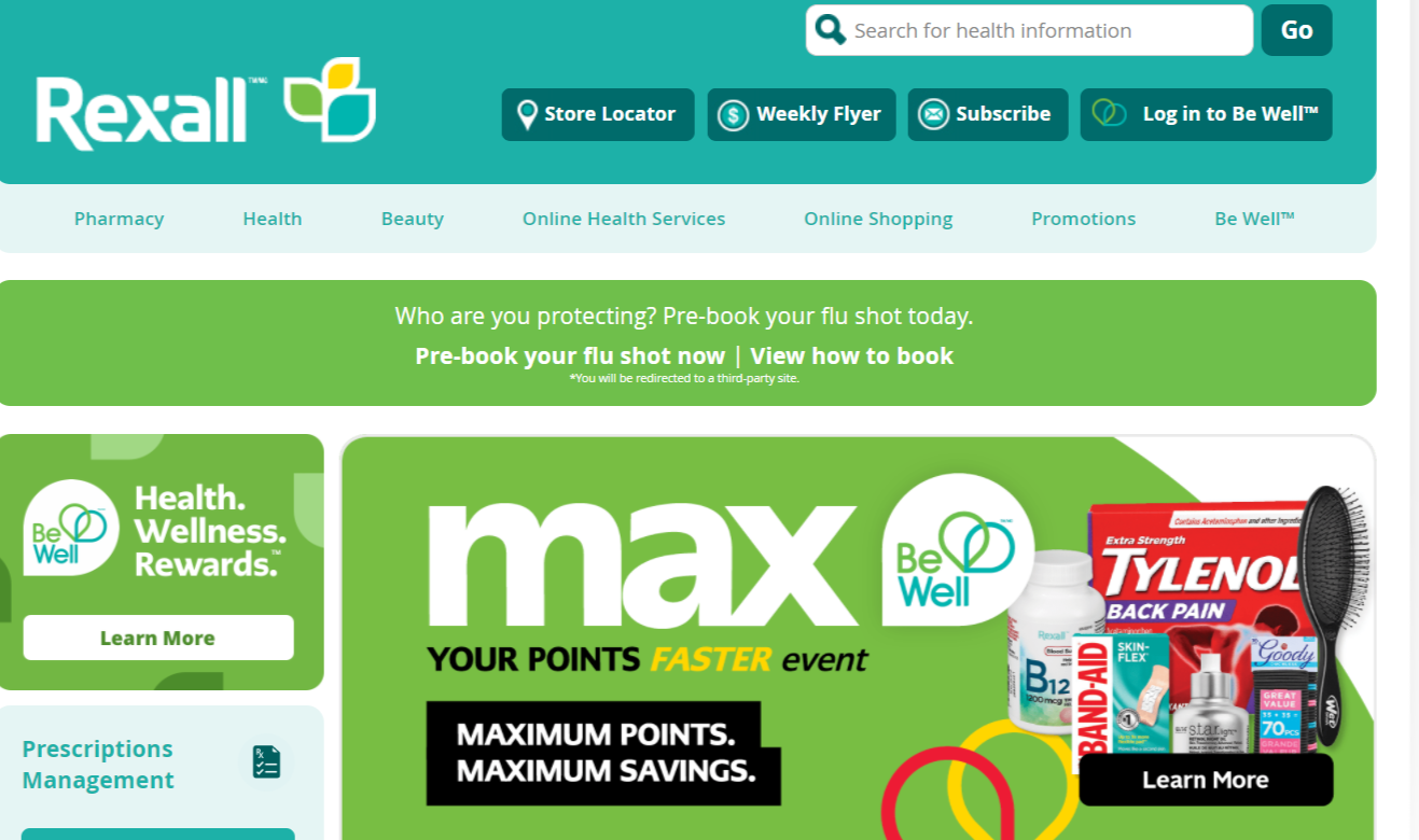 rexall customer feedback survey