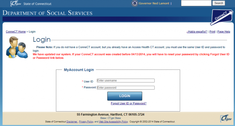 Connecticut Department of Social Services Logo